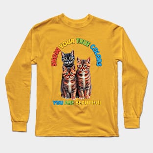 Different cats are wonderful Long Sleeve T-Shirt